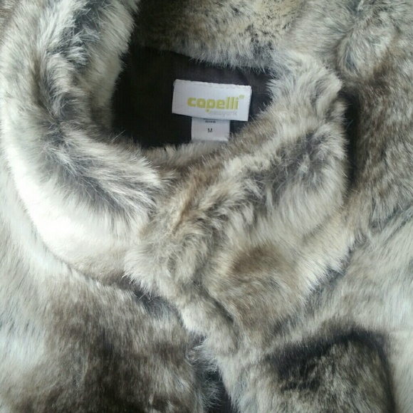 Capelli of New York Jackets & Blazers - Capelli of New York faux fur vest